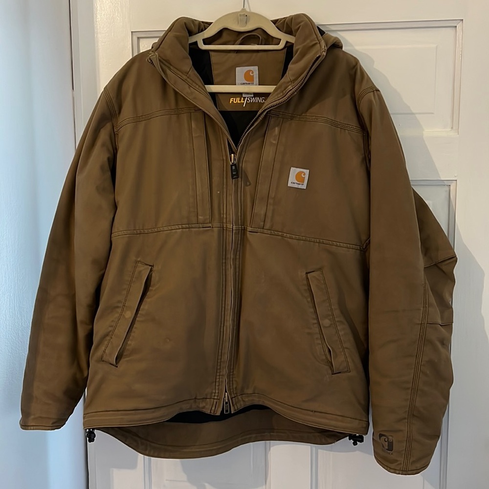 Carhartt Full Swing Loose Fit Quick Duck Insulated Jacket. Men’s MED (runs big)